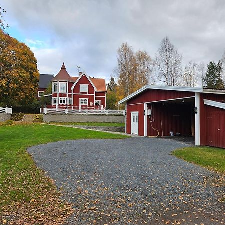 Romme stugby Hotel Borlänge Eksteriør billede