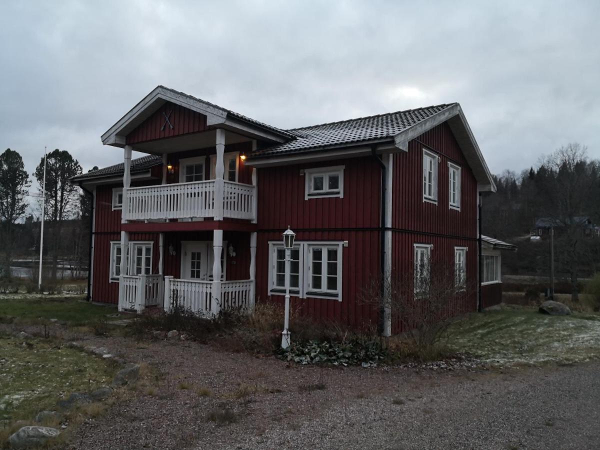 Romme stugby Hotel Borlänge Eksteriør billede